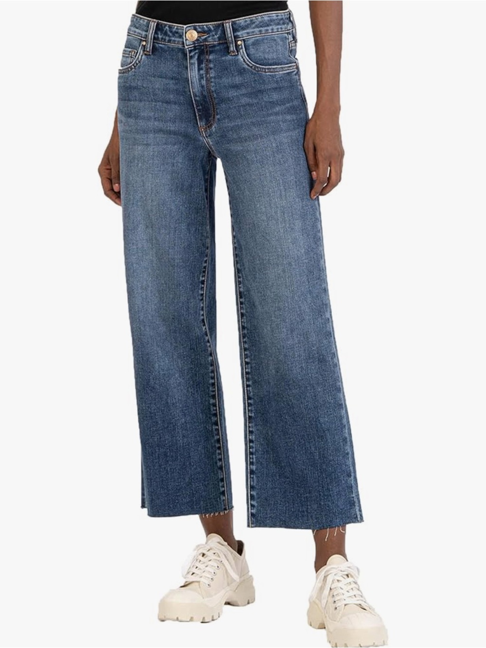 Kut high rise Charlotte Culottes - Picture 1 of 5
